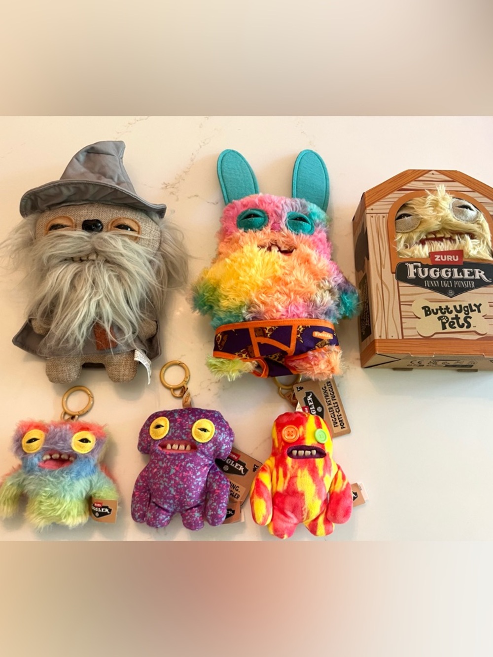 Fuggler Lot Bundle Gandalf Golden Retriever Fugglers